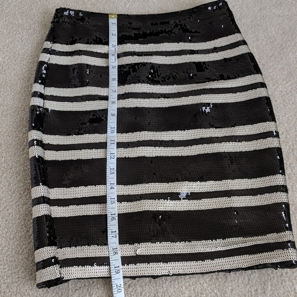 NWT SEQUIN Alice + Olivia sequin pencil skirt - Picture 4 of 8